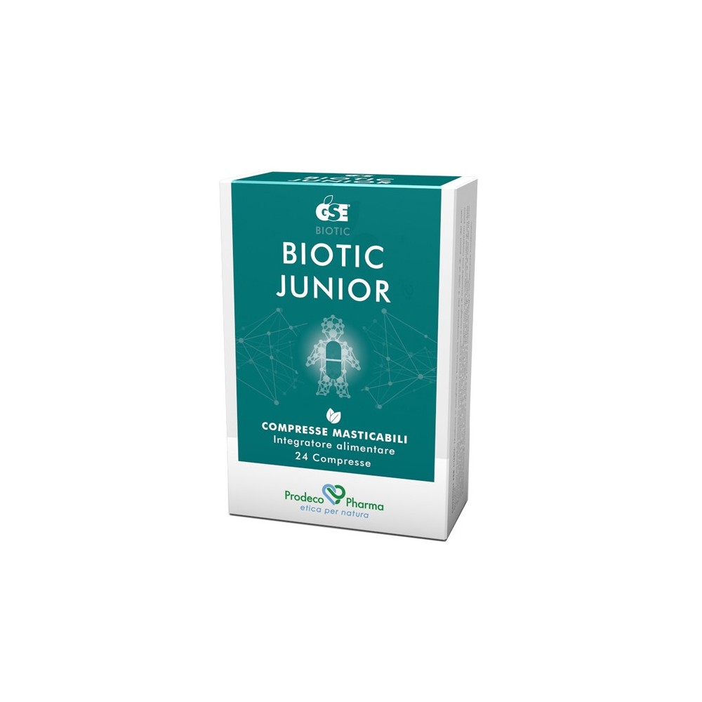 GSE BIOTIC JUNIOR 24 COMPRESSE MASTICABILI