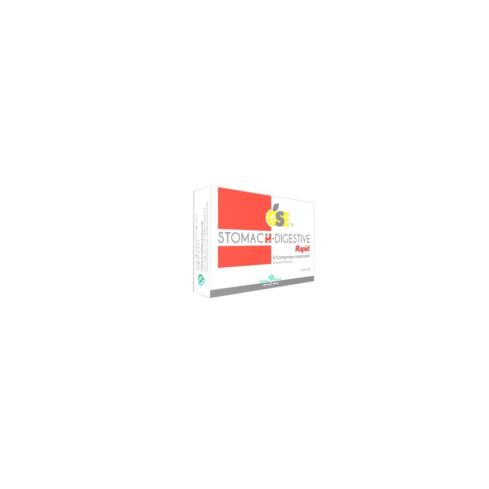 GSE STOMACH DIGESTIVE RAPID 8 COMPRESSE