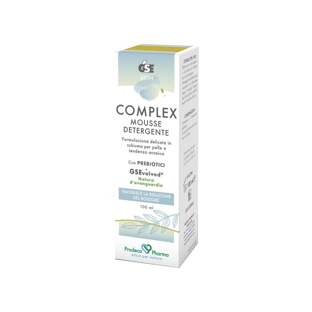 GSE SKIN COMPLEX MOUSSE DETERGENTE PELLE A TENDENZA ACNEICA 100 ML