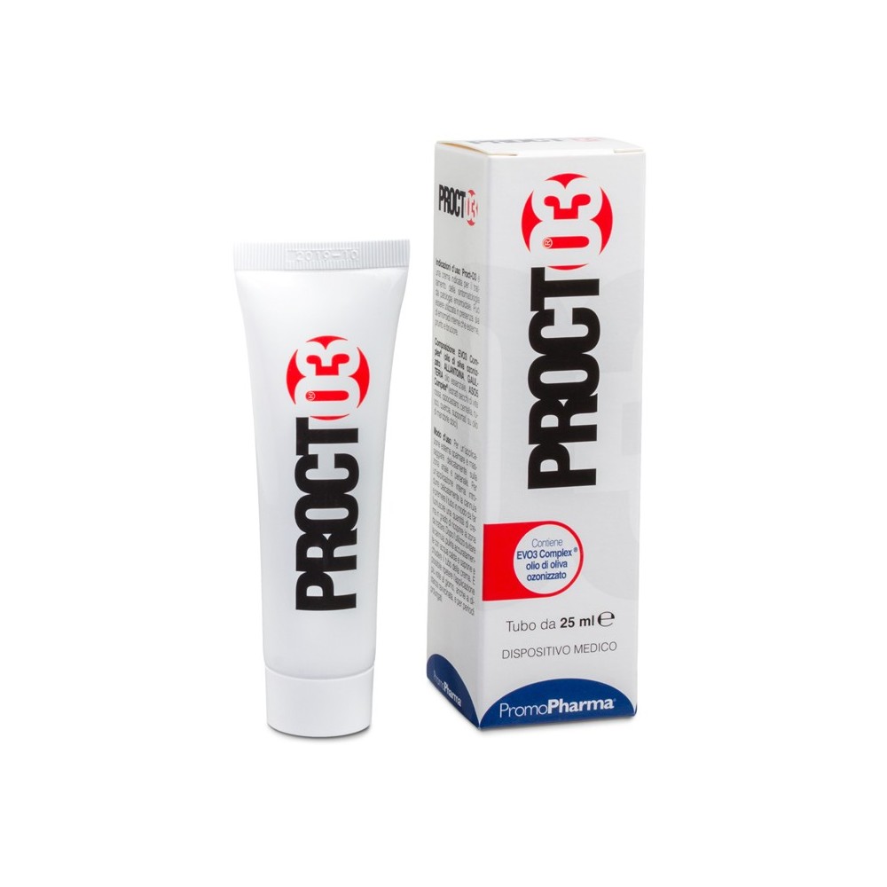 PROCTO3 CREMA PER TRATTAMENTO EMORROIDI 25 ML