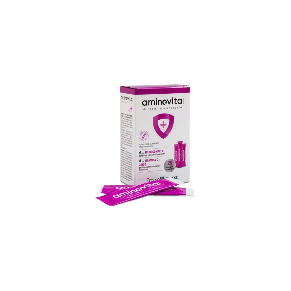 AMINOVITA PLUS DIFESE IMMUNITARIE 20 STICK PACK X 2,5 G