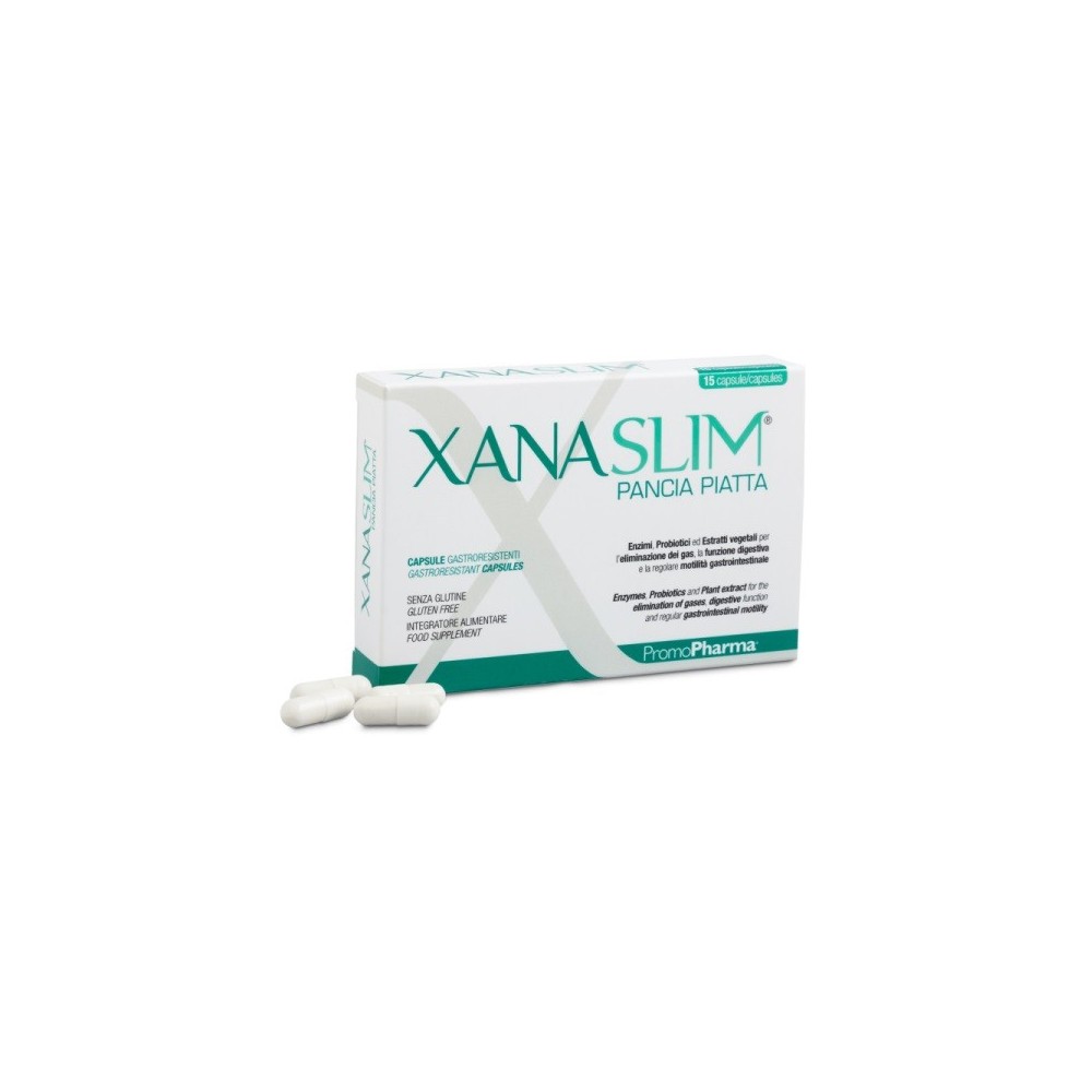 XANASLIM PANCIA PIATTA 15 CAPSULE GASTRORESISTENTI