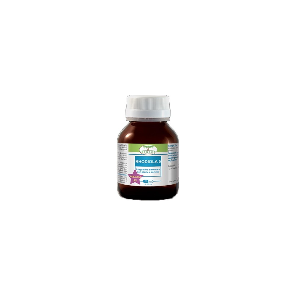 RHODIOLA 5 integratore alimentare 60 capsule Renaco