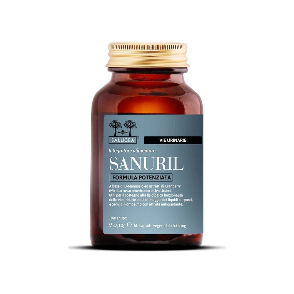 SANURIL FORMULA POTENZIATA integratore alimentare 60 capsule Salugea