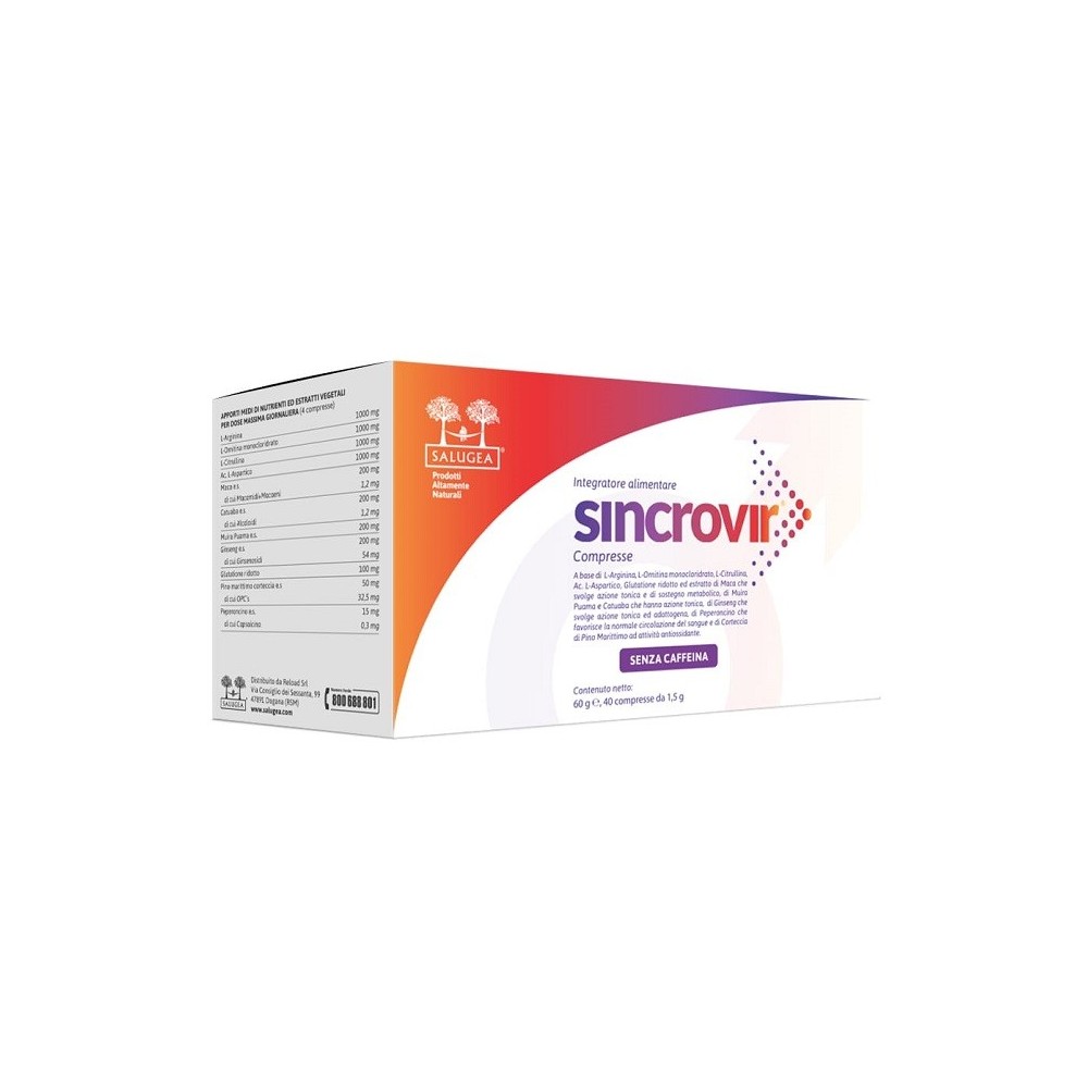 SINCROVIR integratore alimentare 40 compresse Salugea