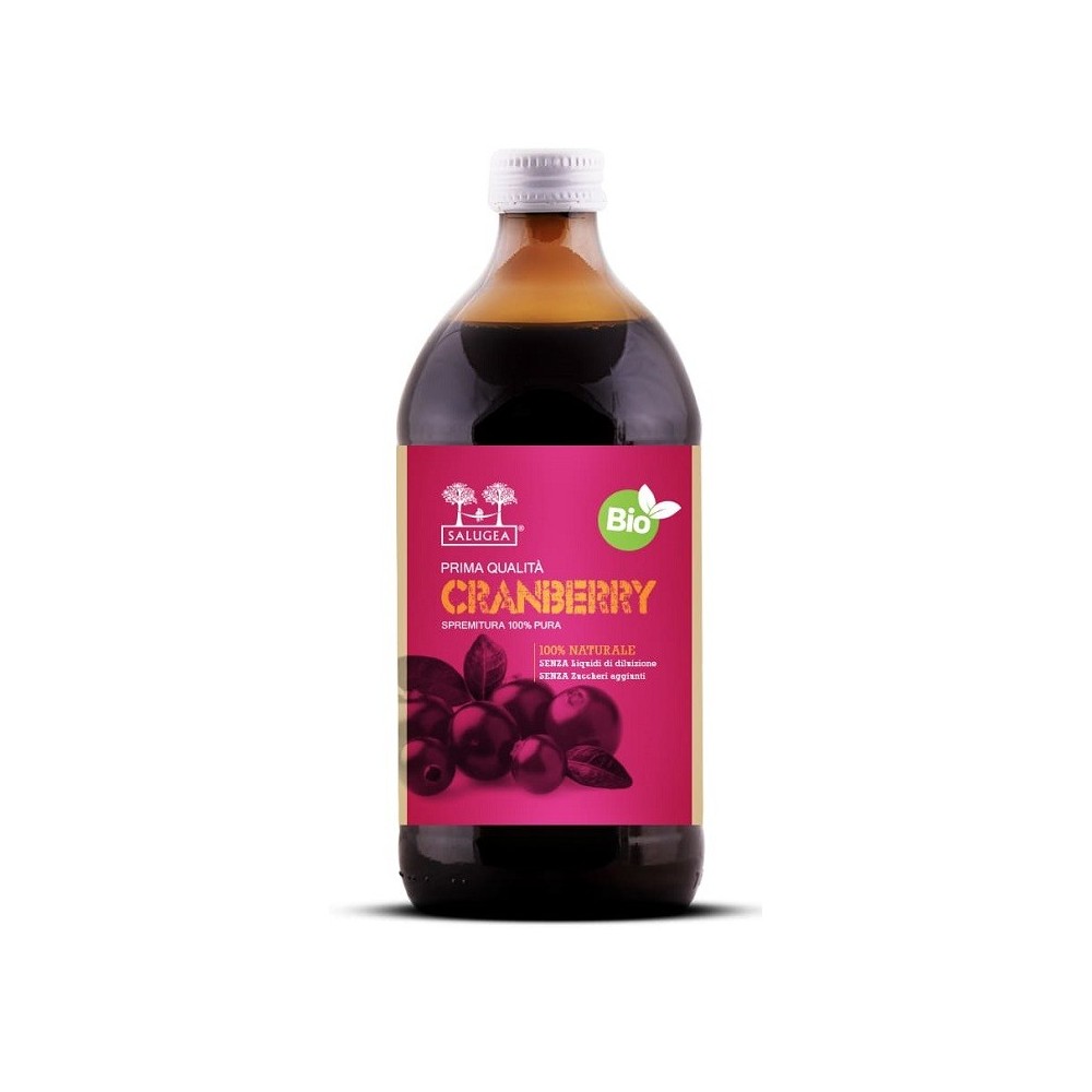 SUCCO DI CRANBERRY Bio integratore alimentare 500 ml Salugea