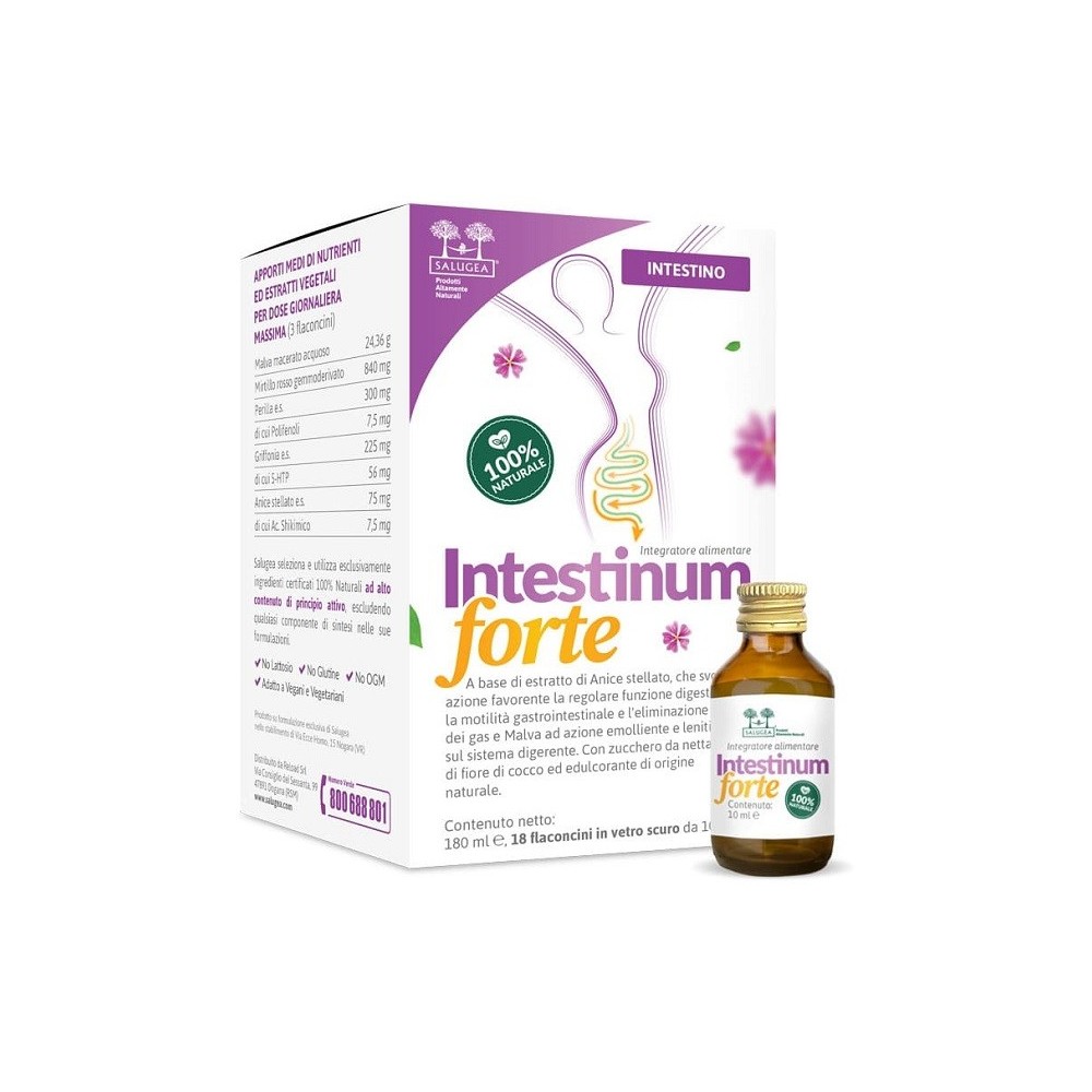 SALUGEA INTESTINUM FORTE 18 FLACONCINI DA 10 ML