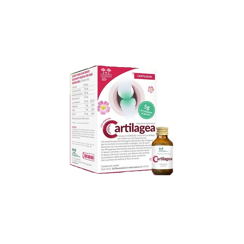 CARTILAGEA SALUGEA 18 FLACONCINI DA 12 ML