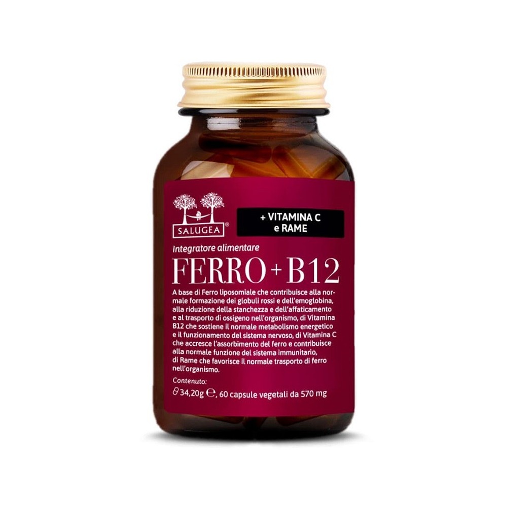 SALUGEA FERRO + B12 60 CAPSULE