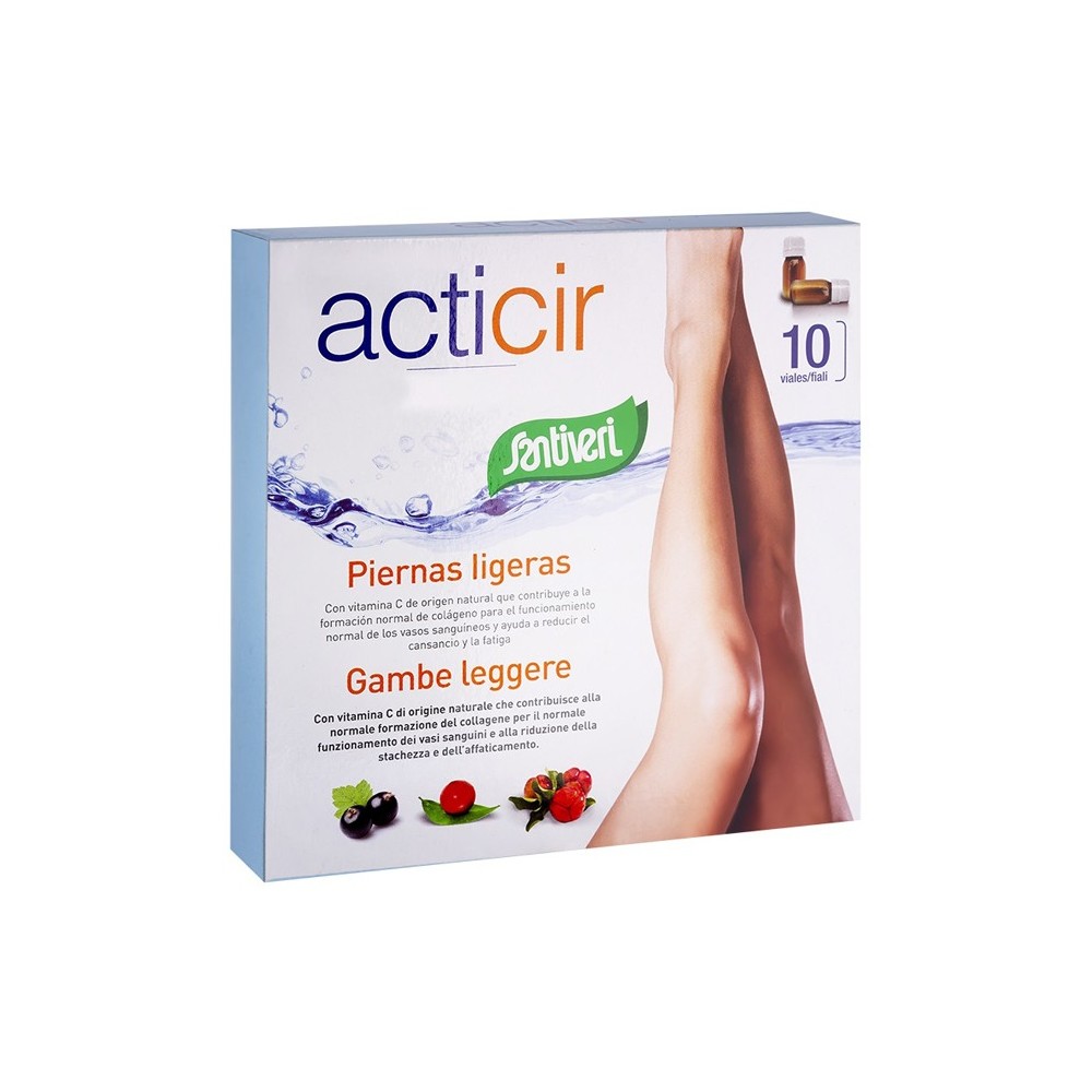 ACTICIR integratore alimentare 10 fiale da 10 ml Santiveri Ibersan