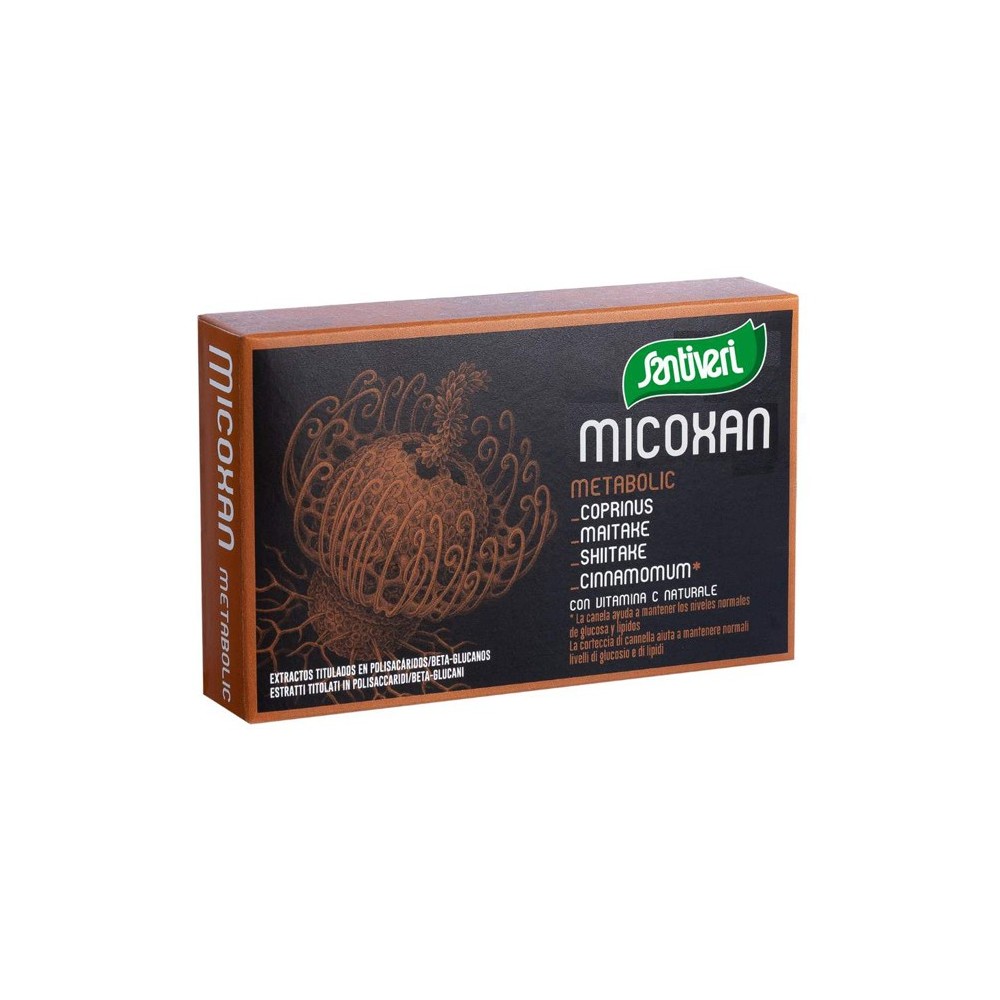 MICOXAN METABOLIC integratore alimentare 40 capsule Santiveri Ibersan