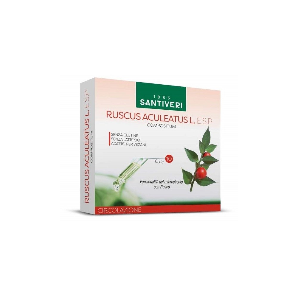 RUSCUS ACULEATUS ESP 10 FIALE DA 10 ML