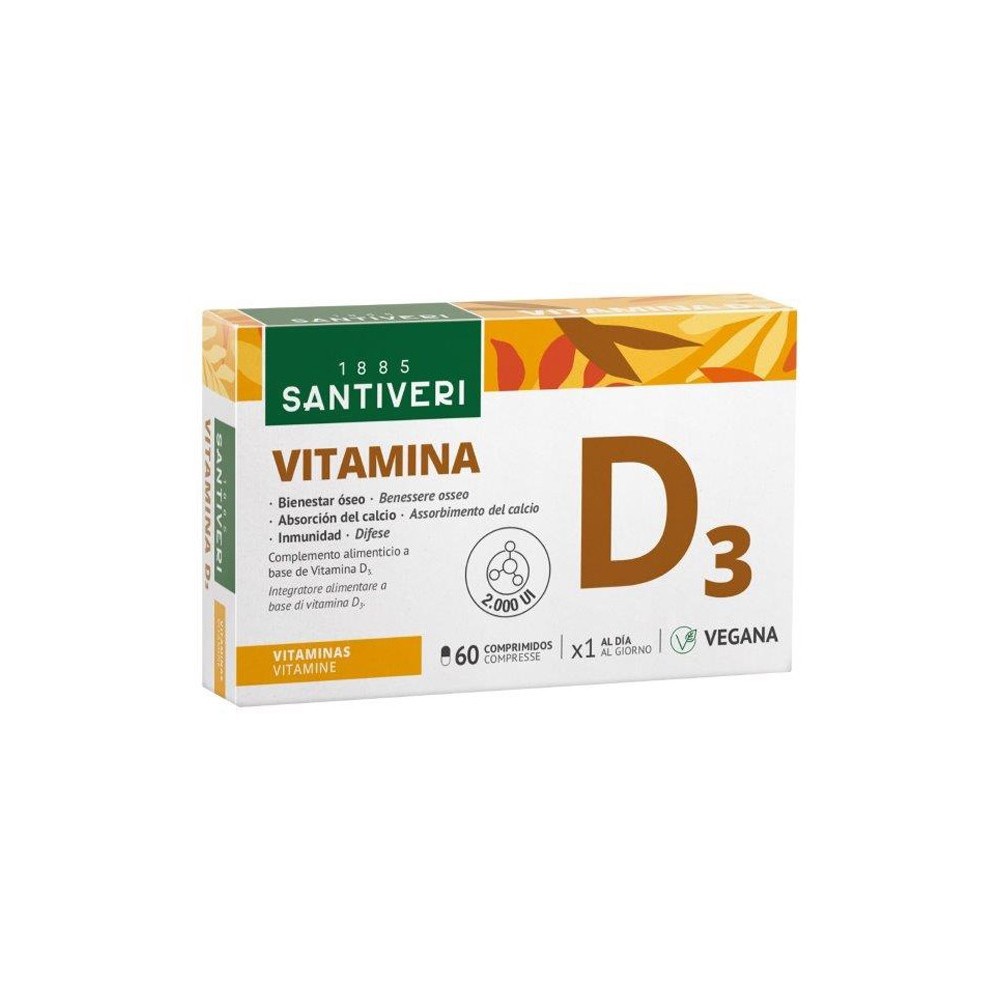 VITAMINA D3 2000UI VEGETALE 60 COMPRESSE