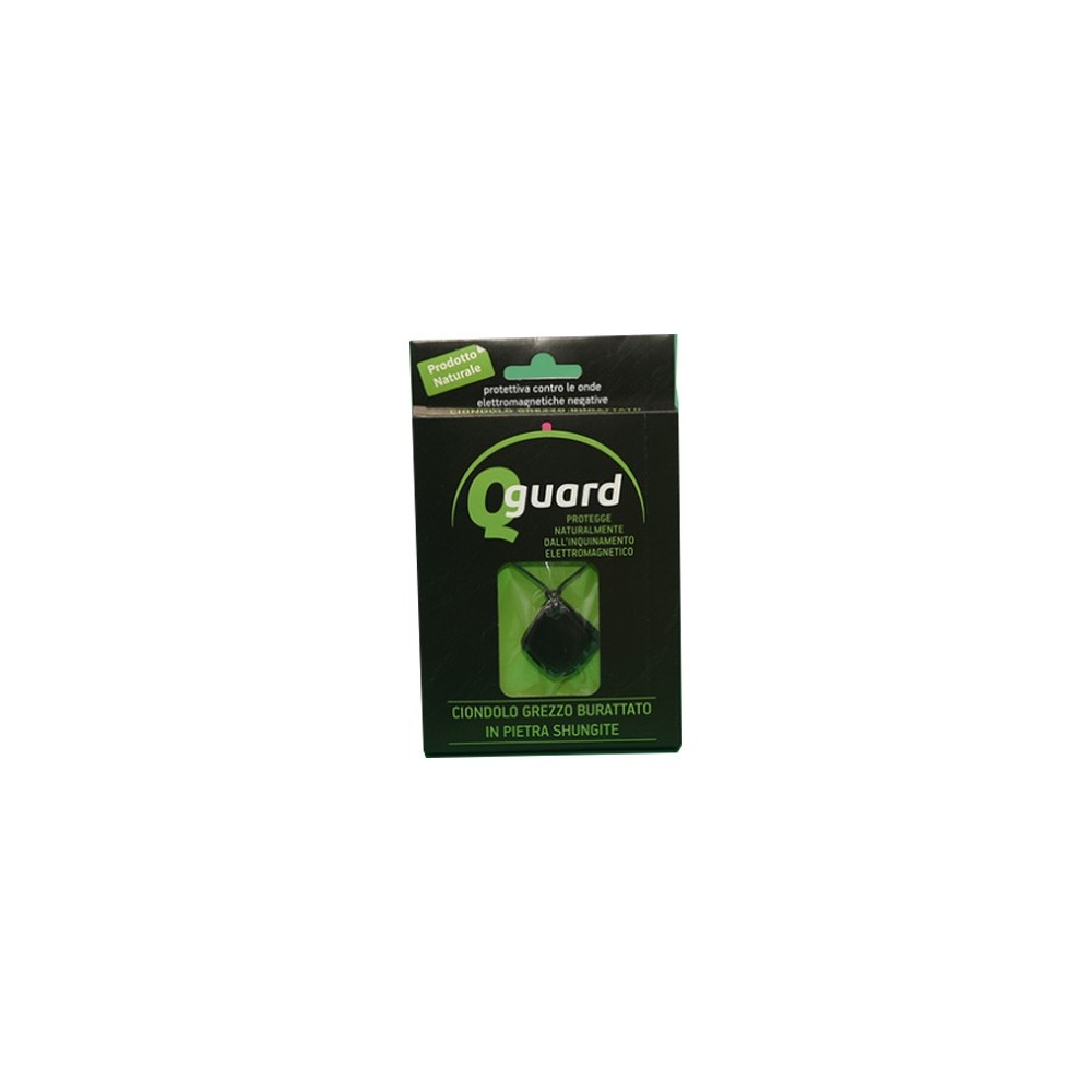 Q-GUARD CIONDOLO GREZZO BURATTATO