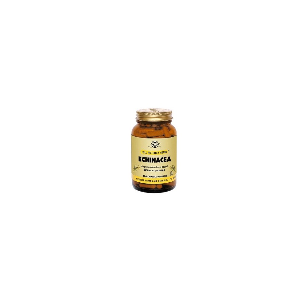 ECHINACEA integratore alimentare 100 capsule vegetali Solgar