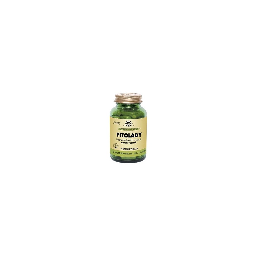 FITOLADY integratore alimentare 50 capsule vegetali Solgar