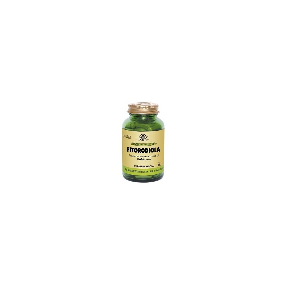 FITORODIOLA integratore alimentare 60 capsule vegetali Solgar