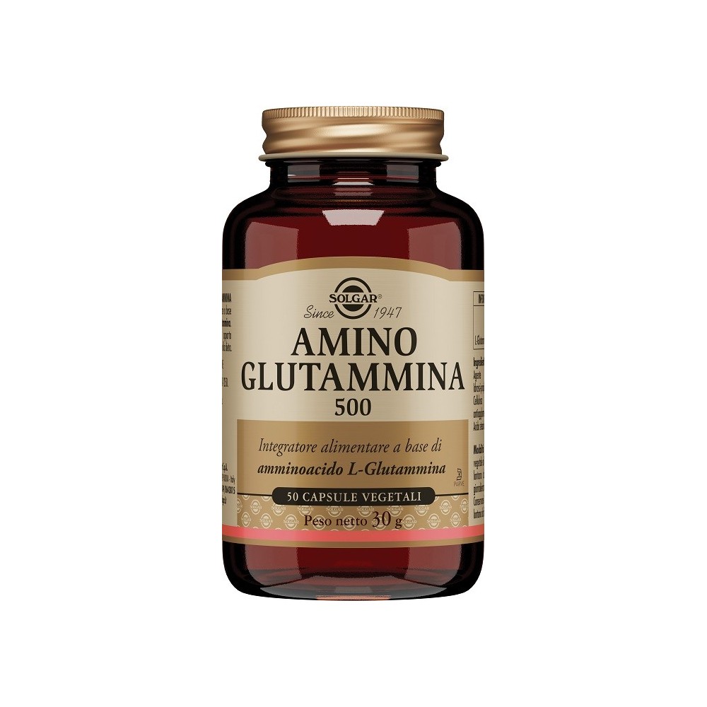 AMINO GLUTAMMINA 500 50 CAPSULE VEGETALI