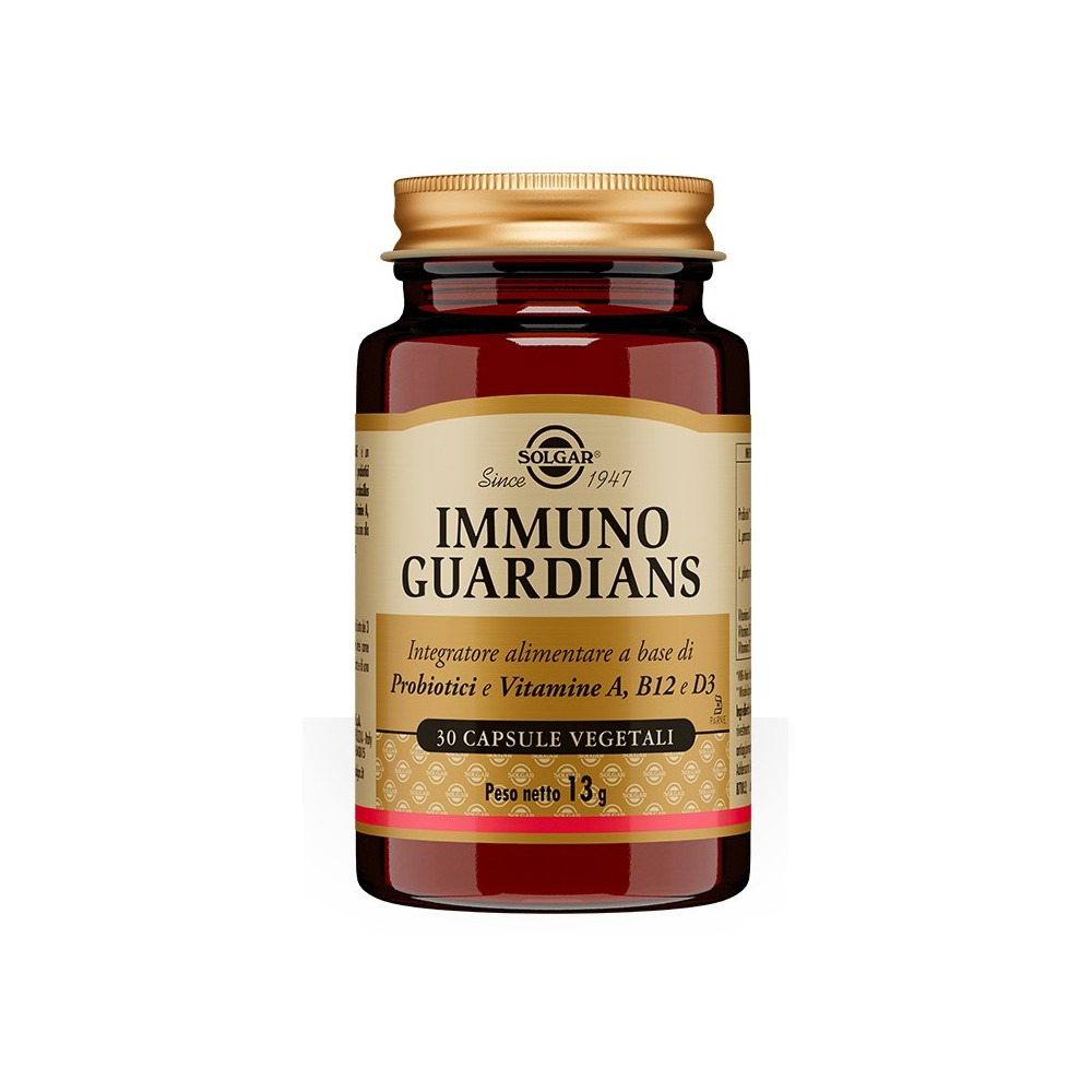 IMMUNO GUARDIANS integratore alimentare 30 capsule vegetali Solgar