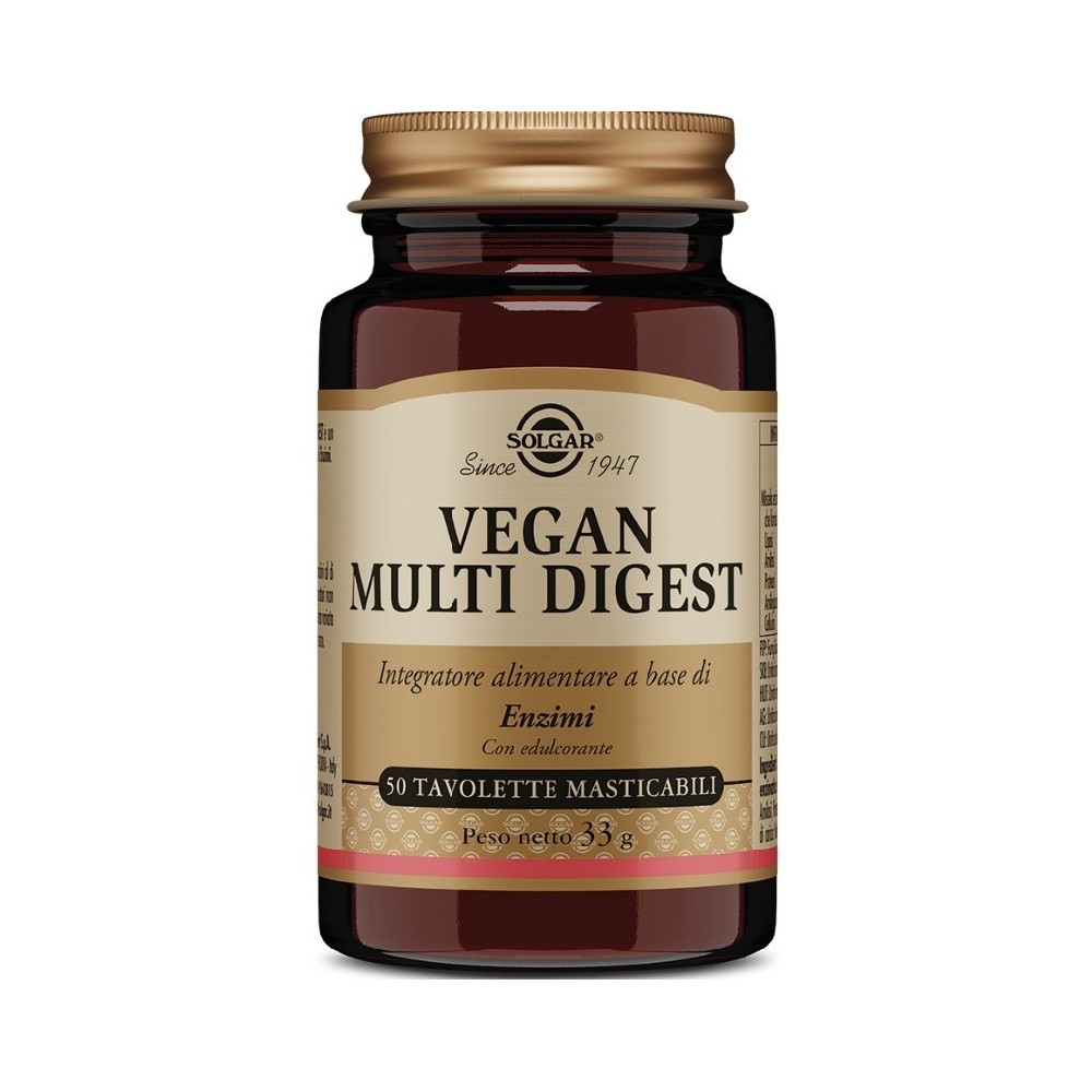 VEGAN MULTI DIGEST 50 TAVOLETTE MASTICABILI