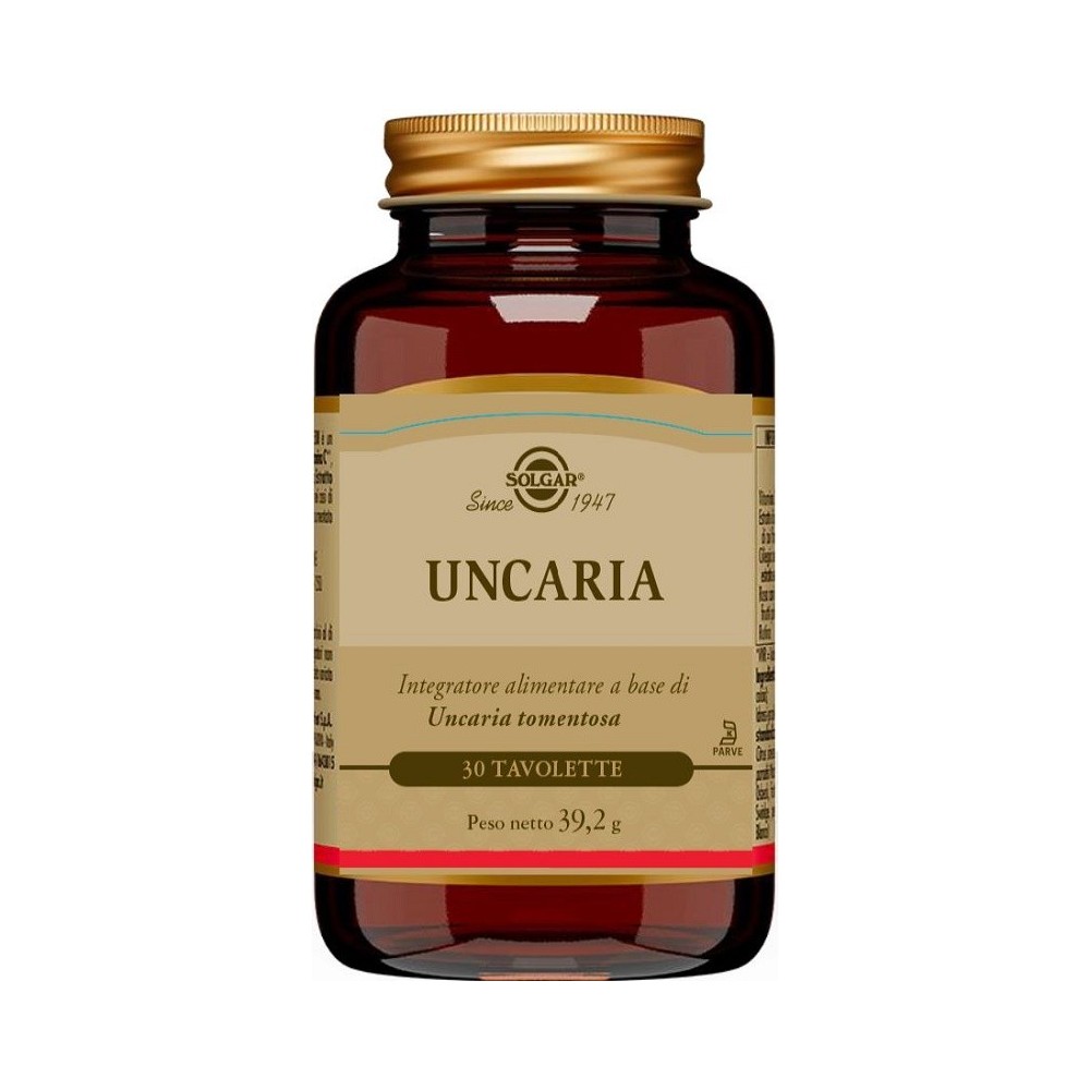 UNCARIA integratore alimentare 30 tavolette Solgar