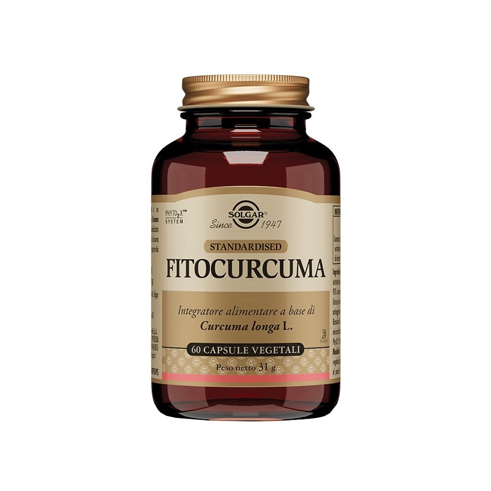 FITOCURCUMA integratore alimentare 60 capsule vegetali Solgar