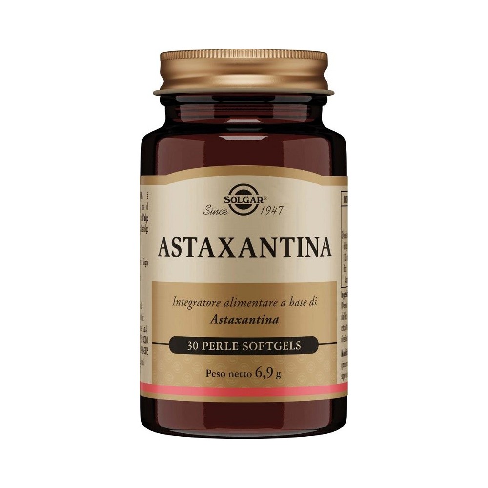 ASTAXANTINA integratore alimentare 30 perle Solgar