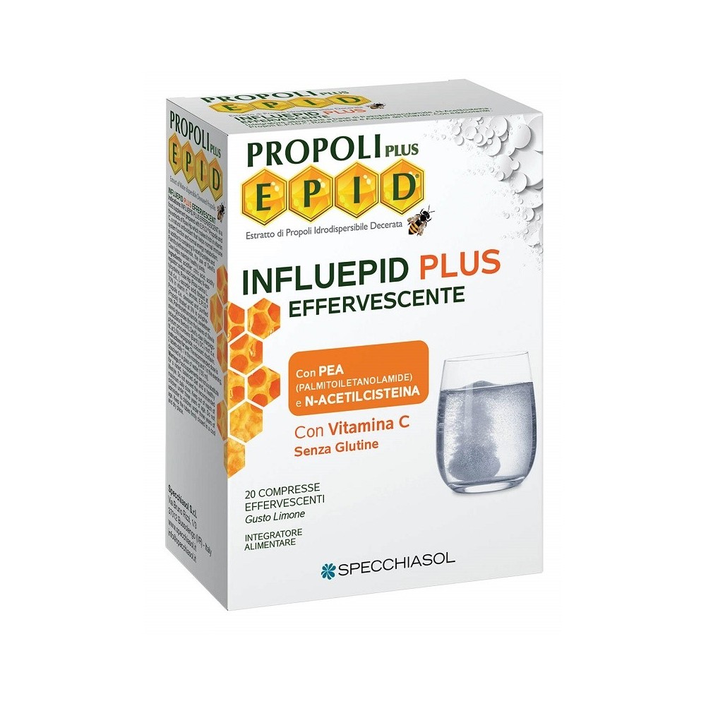 Influepid Plus Effervescente integratore alimentare 20 compresse Specchiasol