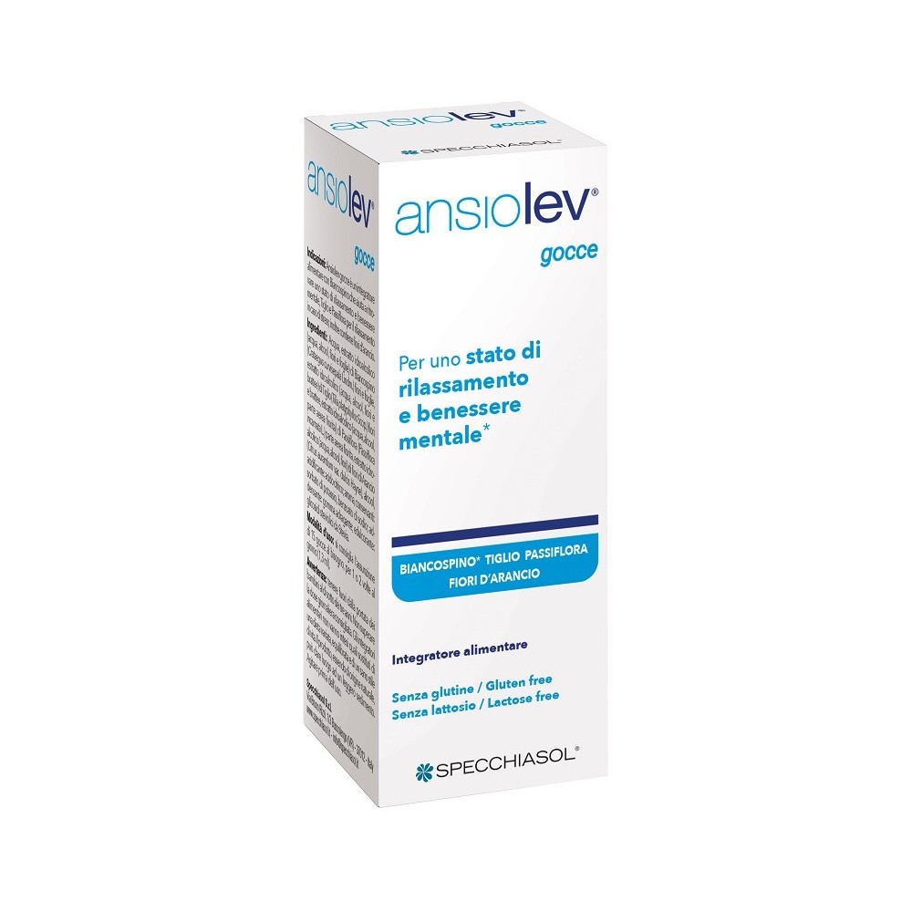 Ansiolev Gocce integratore alimentare 20 ml Specchiasol