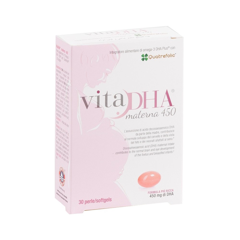 VITADHA MATERNA 450 integratore alimentare 30 perle U.g.a. Nutraceuticals