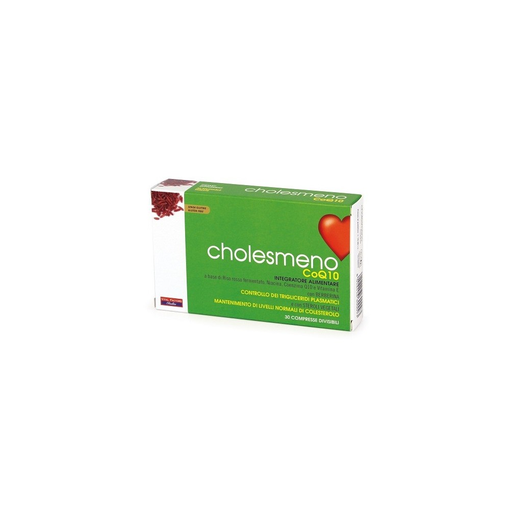 Choles Meno Co Q10 integratore alimentare 30 compresse Farmaderbe