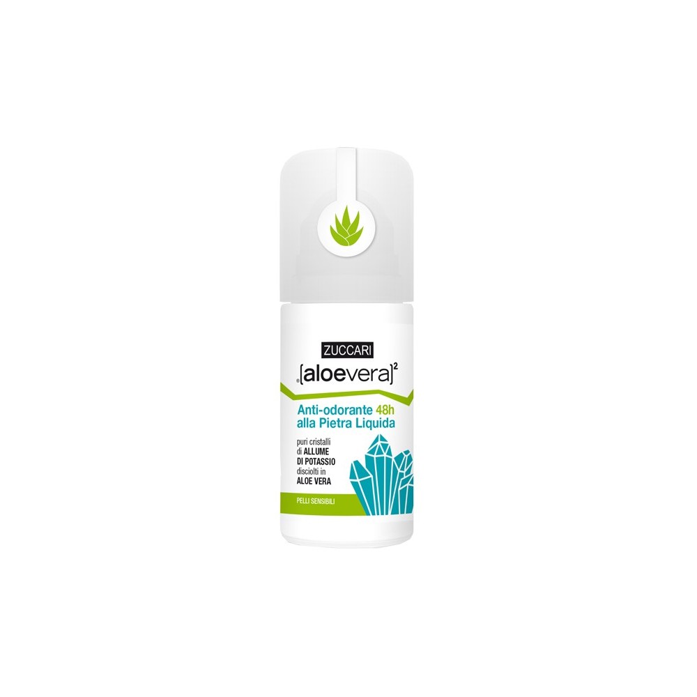 Aloevera2 Antiodore Pietra Liquida Roll On 50 ml Zuccari