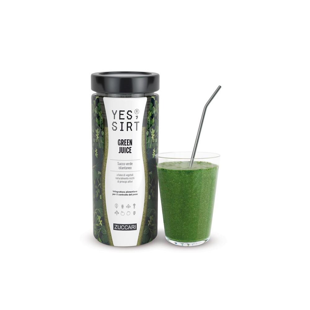 Yes Sirt Green Juice integratore alimentare 280 g Zuccari