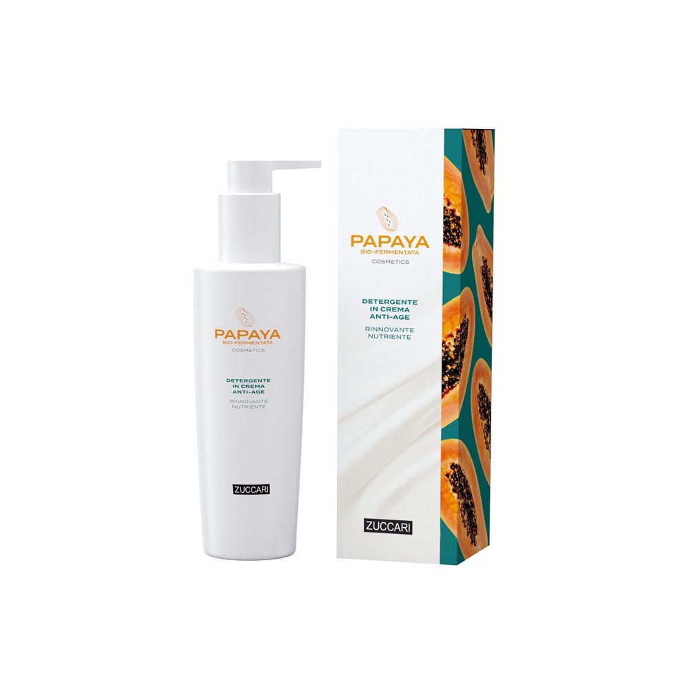 PAPAYA COSMETICS DETERGENTE CREMA ANTI-AGE RINNOVANTE NUTRIENTE 200 ML