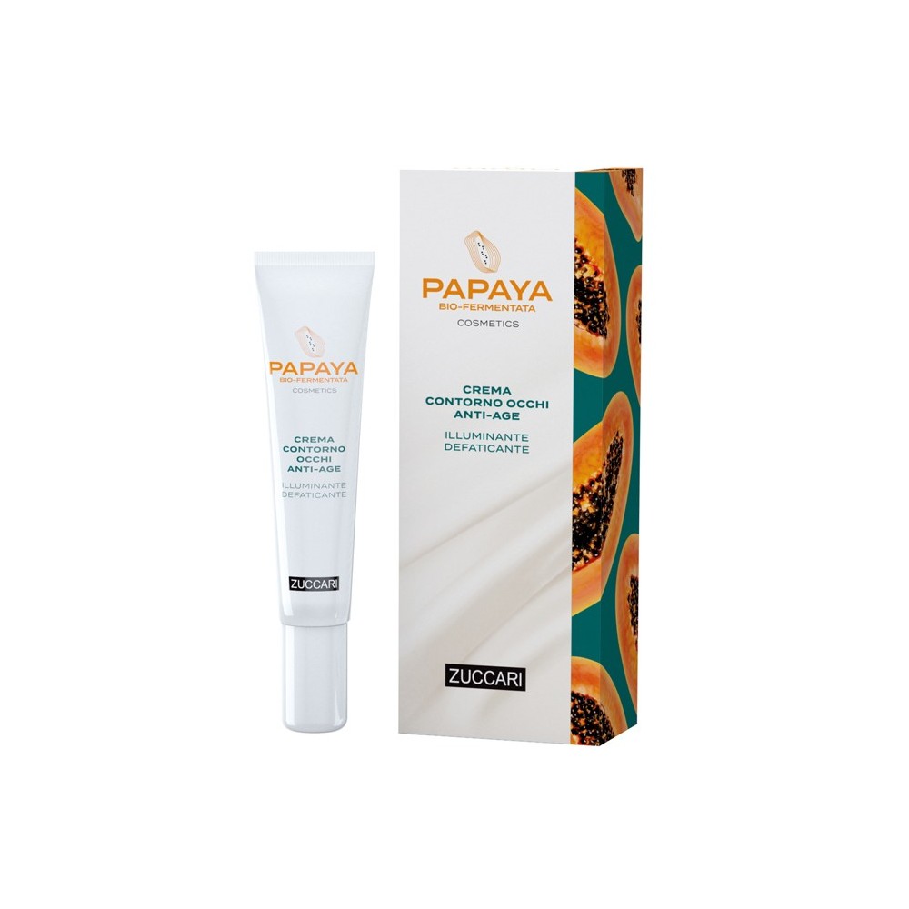 PAPAYA COSMETICS CREMA CONTORNO OCCHI ANTI-AGE ILLUMINANTE DEFATICANTE 18 ML