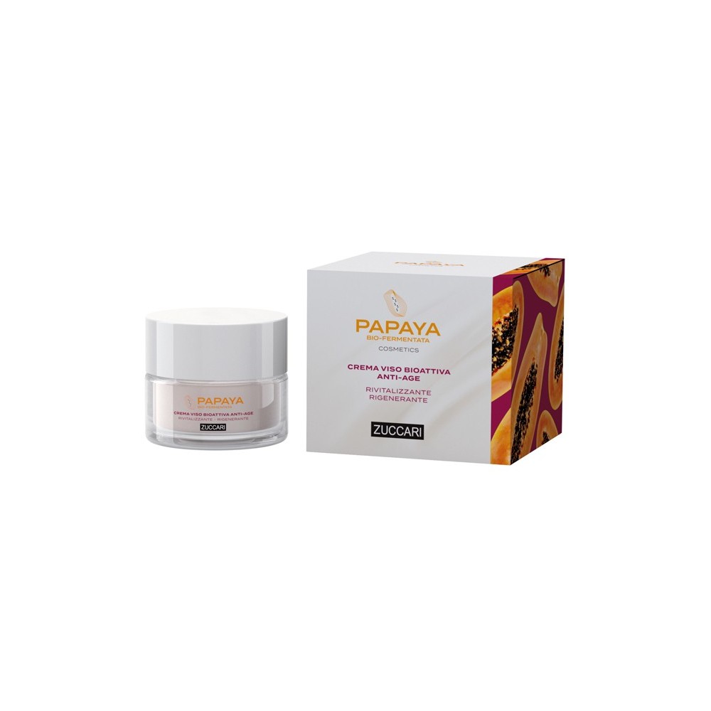 PAPAYA COSMETICS CREMA ANTI-AGE BIOATTIVA RIVITALIZZANTE RIGENERANTE 50 ML