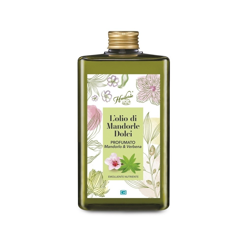 HUILERIE OLIO DI MANDORLE DOLCI MANDORLO/VERBENA 300 ml Cabassi e Giuriati