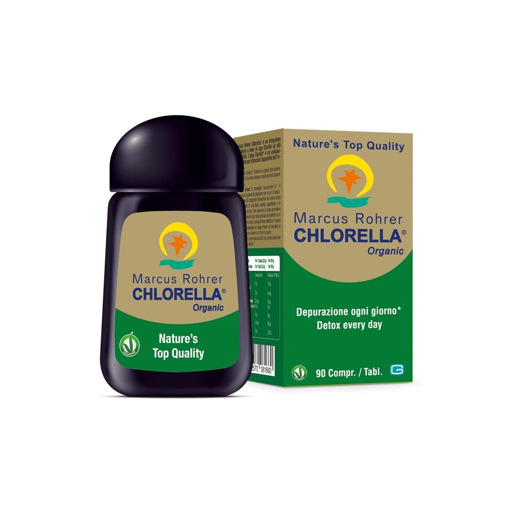 MARCUS ROHRER CHLORELLA ORGANIC 90 COMPRESSE