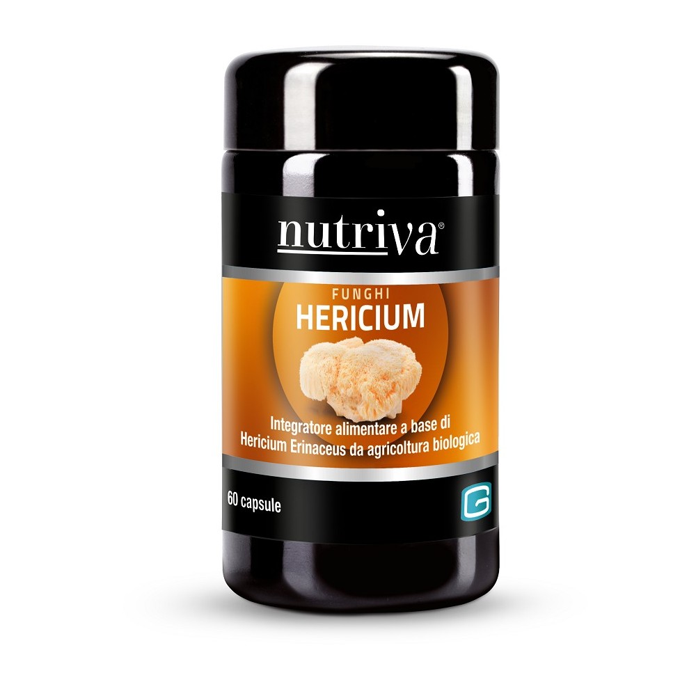 NUTRIVA HERICIUM integratore alimentare 60 capsule Cabassi e Giuriati