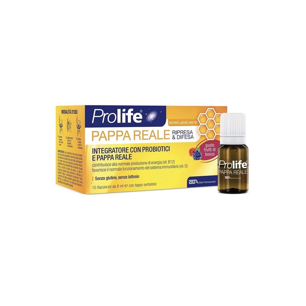 PROLIFE PAPPA REALE 10 FLACONI DA 8 ML