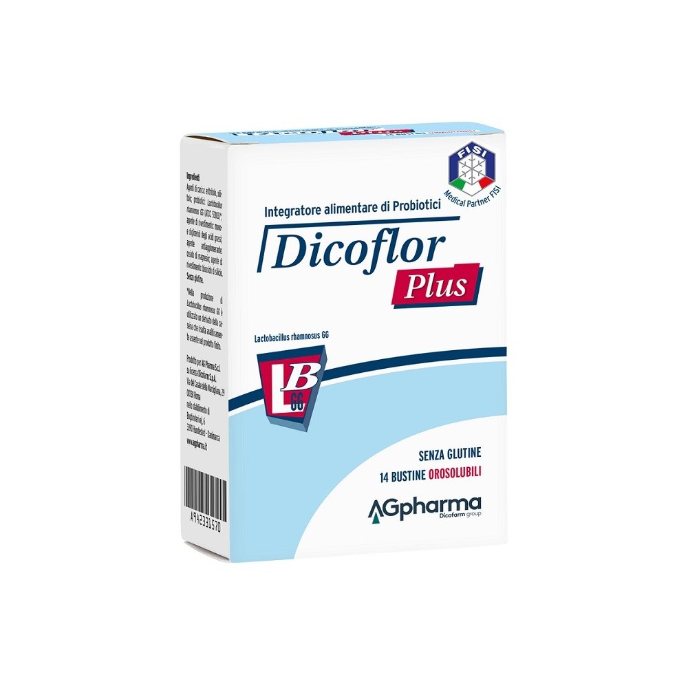 DICOFLOR PLUS 14 BUSTINE OROSOLUBILI DA 1 G NEUTRO