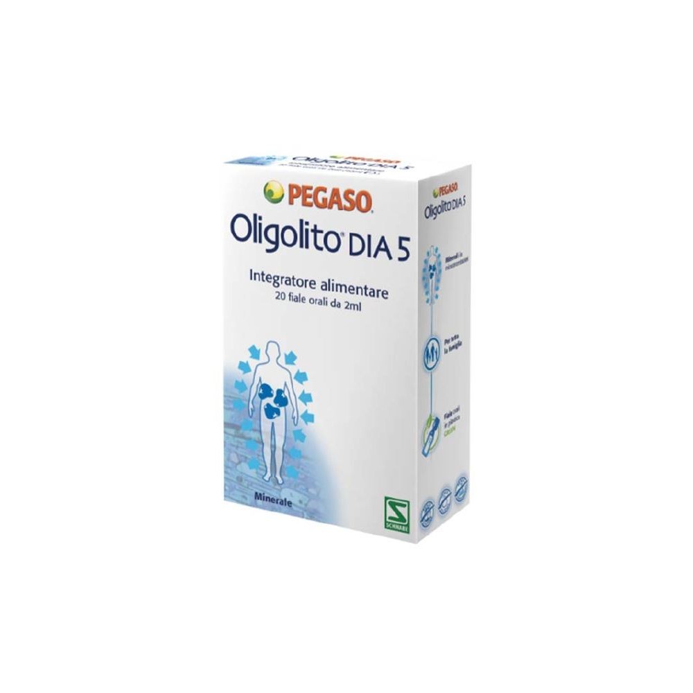 OLIGOLITO® DIA 5 integratore alimentare 20 fiale Pegaso