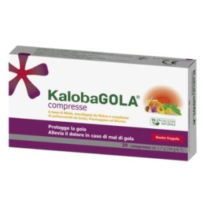 KALOBAGOLA 20 COMPRESSE FRAGOLA