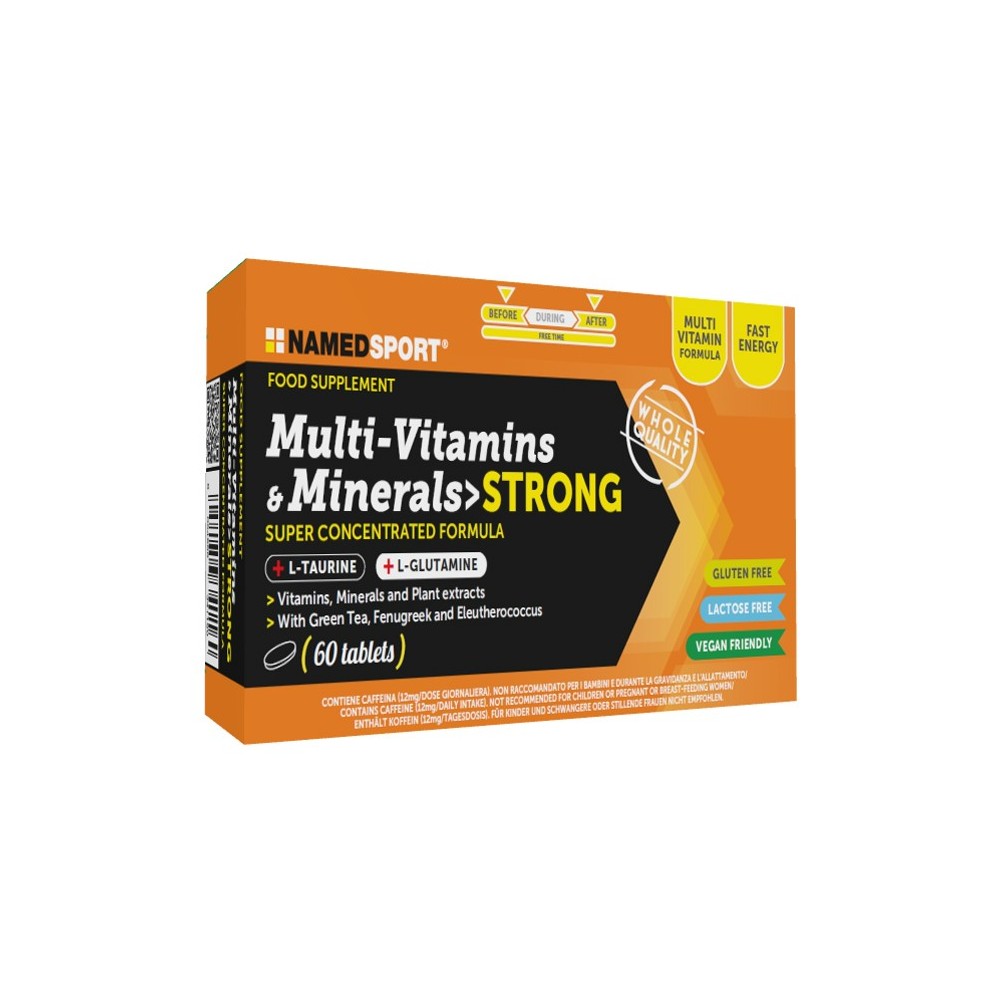 MULTI-VITAMINS&MINERALS STRONG 60 COMPRESSE