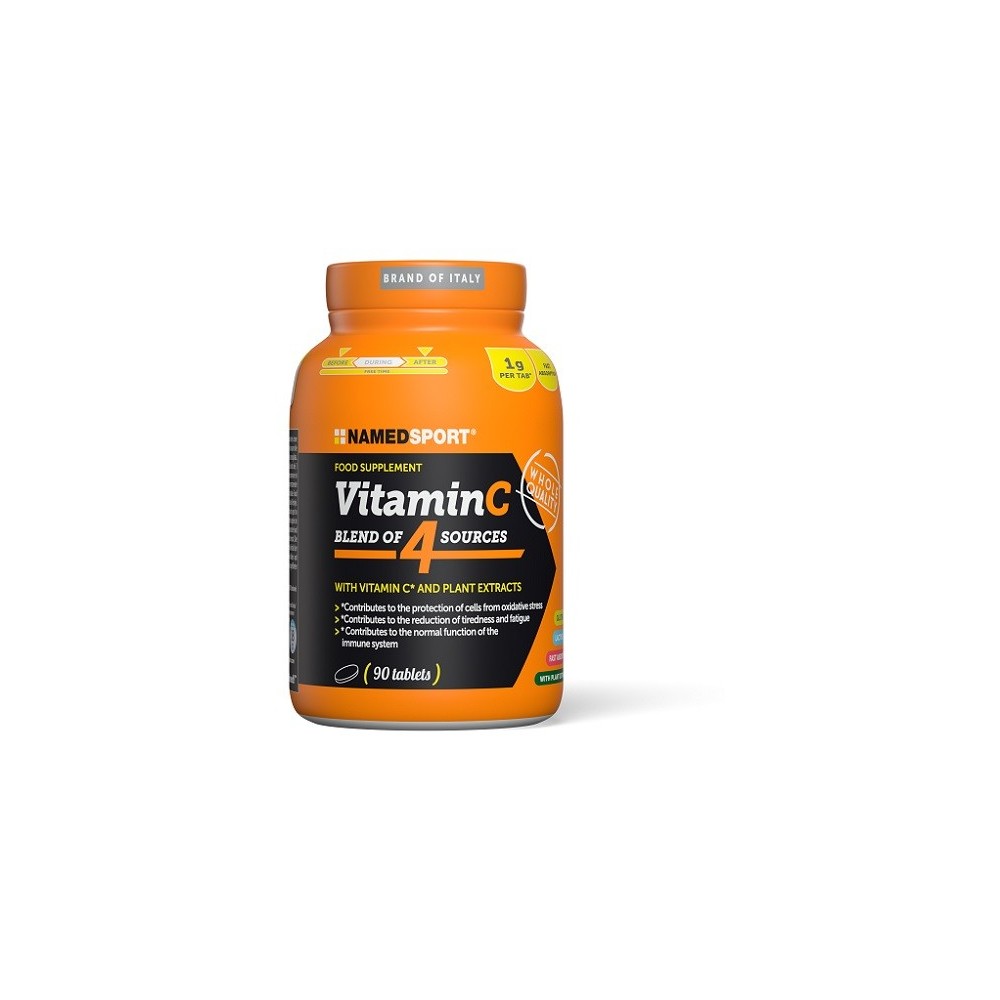 VITAMIN C 4 NATURAL BLEND 90 COMPRESSE