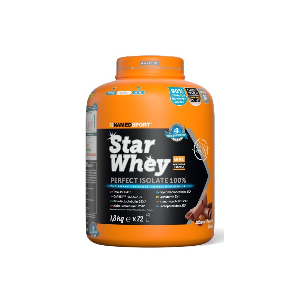 STAR WHEY ISOLATE SUBLIME CHOCOLATE 1,8 KG