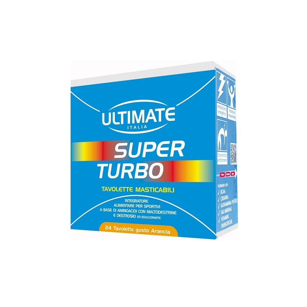 SUPER TURBO integratore alimentare 24 tavolette Ultimate Italia