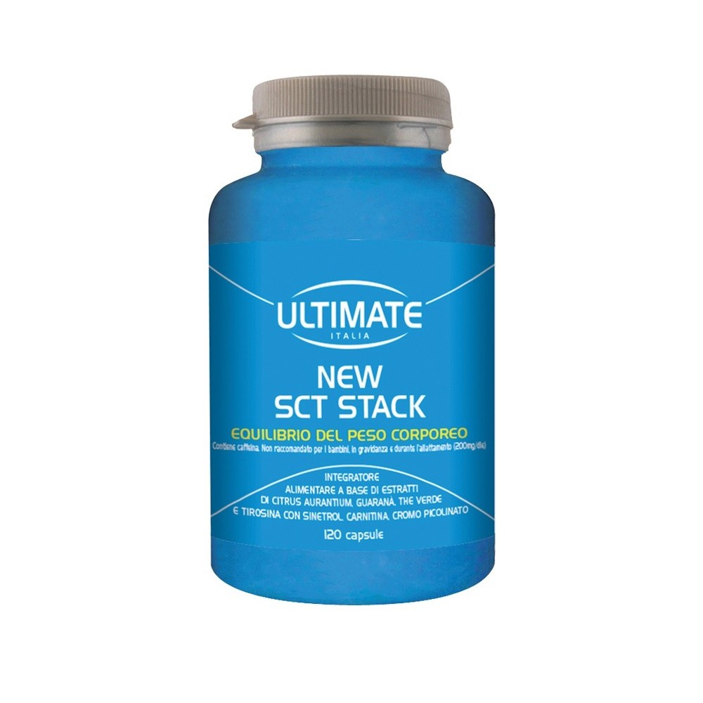 NEW SCT STACK integratore alimentare 120 capsule Ultimate Italia