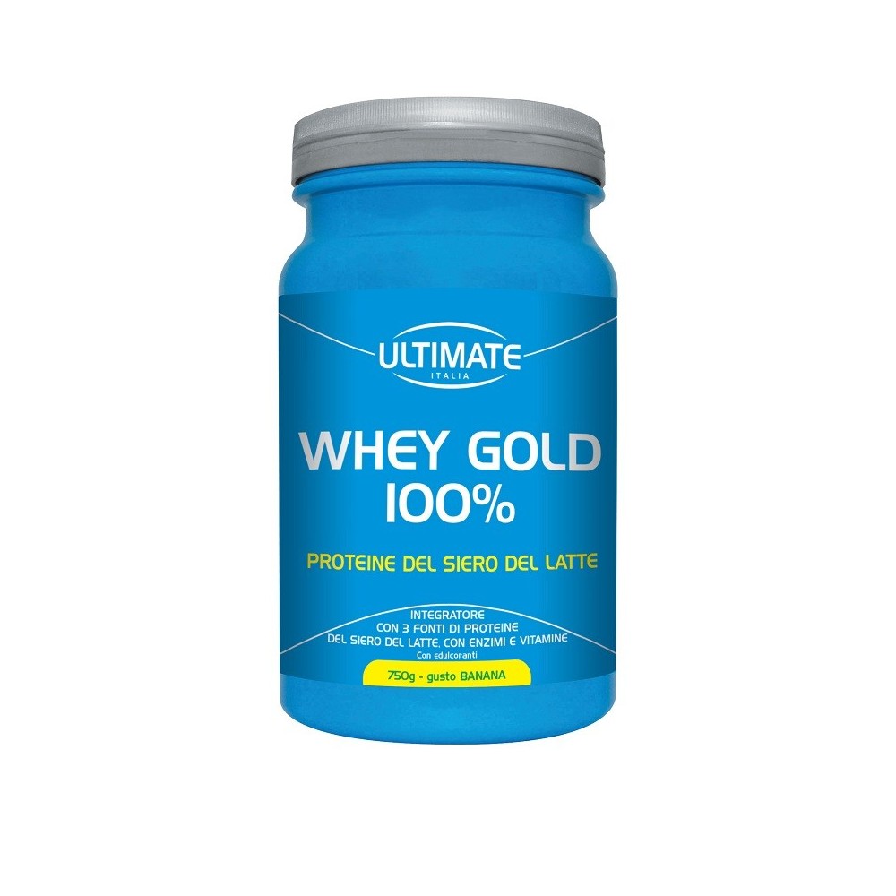 ULTIMATE WHEY GOLD 100% BANANA 750 G