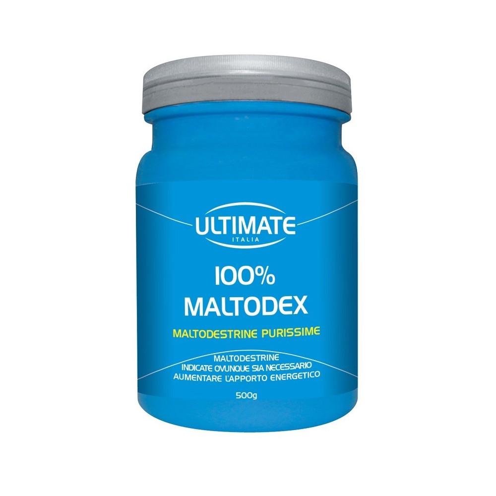 MALTODEX 100% integratore alimentare in polvere 500 g Ultimate Italia